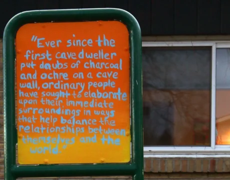 Where I Learned to Look: Art from the Yard